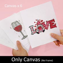 Load image into Gallery viewer, Mini Diamond Painting 15x20cm (6 pieces) - Delicate Designs