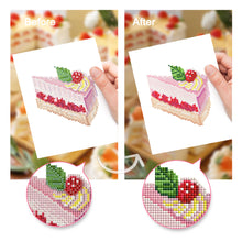 Load image into Gallery viewer, Mini Diamond Painting 15x20cm (6 pieces) - Birthday Bites