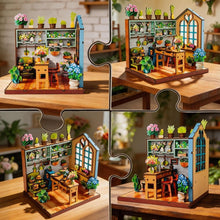 Load image into Gallery viewer, Miniature House - Corner of the Flower Shop