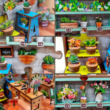 Load image into Gallery viewer, Miniature House - Corner of the Flower Shop