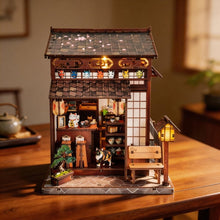 Load image into Gallery viewer, Miniature House - Falling Cherry Tea Pavilion Figured'Art