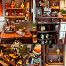 Load image into Gallery viewer, Miniature House - Falling Cherry Tea Pavilion