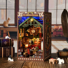 Load image into Gallery viewer, DIY Book Nook Kit - Cat Affairs Bureau Figured'Art