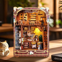 Load image into Gallery viewer, DIY Book Nook Kit - Caramel Dreams Figured'Art