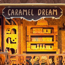 Load image into Gallery viewer, DIY Book Nook Kit - Caramel Dreams