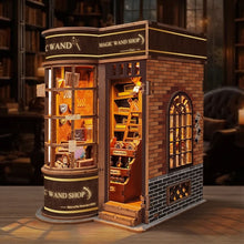 Load image into Gallery viewer, DIY Book Nook Kit - Wizard Wand Store Figured'Art