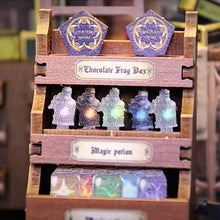 Load image into Gallery viewer, DIY Book Nook Kit - Wizard Wand Store
