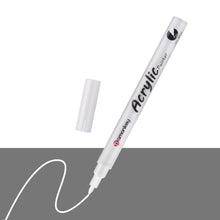 Load image into Gallery viewer, Acrylic paint marker - White Figured'Art