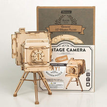 Load image into Gallery viewer, 3D Puzzle - Vintage Camera