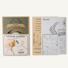 Load image into Gallery viewer, 3D Puzzle - Vintage Camera