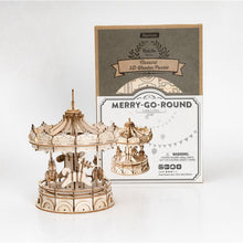 Load image into Gallery viewer, 3D Puzzle - Merry-Go-Round