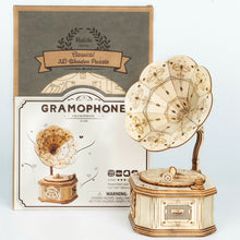 Load image into Gallery viewer, 3D Puzzle - Gramophone