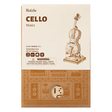 Load image into Gallery viewer, 3D Puzzle - Cello