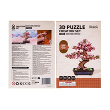 Load image into Gallery viewer, 3D Puzzle - Sakura Bonsai