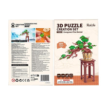 Load image into Gallery viewer, 3D Puzzle - Evergreen Pine Bonsai