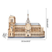 Load image into Gallery viewer, 3D Puzzle - Paris Cathedral