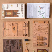 Load image into Gallery viewer, 3D Puzzle - Twin-Tower Cathedral