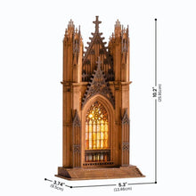 Load image into Gallery viewer, 3D Puzzle - Twin-Tower Cathedral