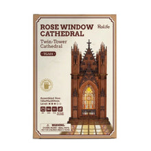 Load image into Gallery viewer, 3D Puzzle - Twin-Tower Cathedral