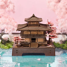 Load image into Gallery viewer, 3D Puzzle - Sakura Pavilion Figured'Art