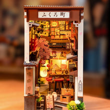 Load image into Gallery viewer, DIY Book Nook kit - Sakura Wine Alley