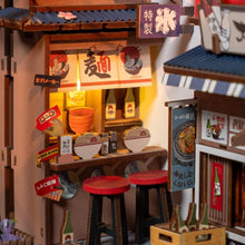 Load image into Gallery viewer, DIY Book Nook kit - Sakura Wine Alley