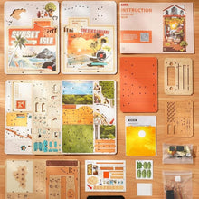 Load image into Gallery viewer, DIY Book Nook Kit  - Sunset Isle