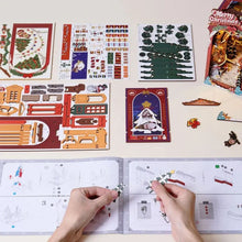 Load image into Gallery viewer, DIY Book Nook kit - Christmas Street