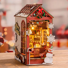 Load image into Gallery viewer, DIY Book Nook kit - Christmas Indoor Scene