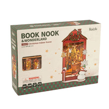 Load image into Gallery viewer, DIY Book Nook kit - Christmas Indoor Scene