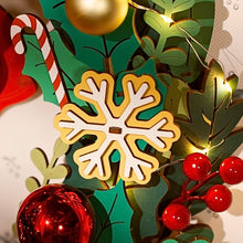 Load image into Gallery viewer, 3D Puzzle - Christmas Wreath
