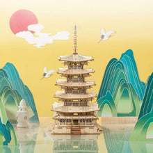Load image into Gallery viewer, 3D Puzzle - Five-Story Pagoda