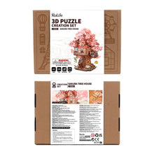 Load image into Gallery viewer, 3D Puzzle - Sakura Tree House