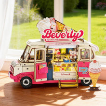 Load image into Gallery viewer, 3D Puzzle - Beverly's Ice Cream Truck Figured'Art
