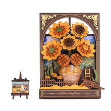 Load image into Gallery viewer, 3D Puzzle - Golden Sunflower