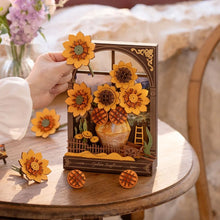 Load image into Gallery viewer, 3D Puzzle - Golden Sunflower