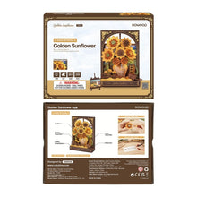 Load image into Gallery viewer, 3D Puzzle - Golden Sunflower