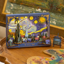 Load image into Gallery viewer, 3D Puzzle - The Starry Night Figured'Art