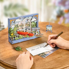 Load image into Gallery viewer, 3D Puzzle - Red Boats