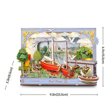 Load image into Gallery viewer, 3D Puzzle - Red Boats