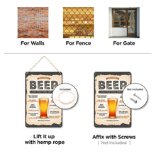 Load image into Gallery viewer, Paint by Numbers Metal Poster - Beer Around the World