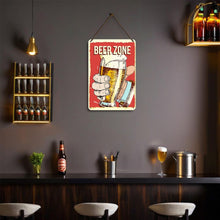 Load image into Gallery viewer, Paint by Numbers Metal Poster - Beer Zone