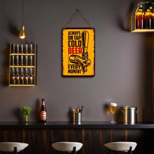 Load image into Gallery viewer, Paint by Numbers Metal Poster - Blonde Beer
