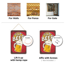 Load image into Gallery viewer, Paint by Numbers Metal Poster - Cold Beer Mug