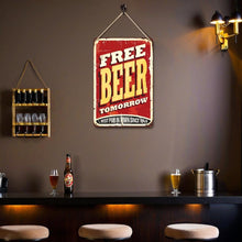 Load image into Gallery viewer, Paint by Numbers Metal Poster - Free Beer