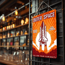 Load image into Gallery viewer, Paint by Numbers Metal Poster - Journey into Space