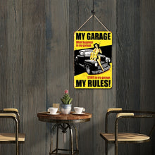 Load image into Gallery viewer, Paint by Numbers Metal Poster - My Rules