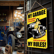 Load image into Gallery viewer, Paint by Numbers Metal Poster - My Rules