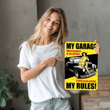 Load image into Gallery viewer, Paint by Numbers Metal Poster - My Rules