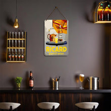 Load image into Gallery viewer, Paint by Numbers Metal Poster - Ricardo Aperitif Gray